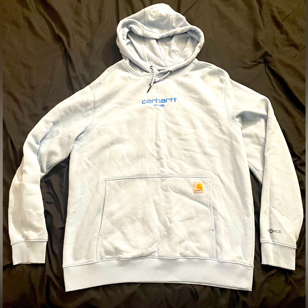 Carhartt Men’s Force Relaxed Fit Lightweight Logo Graphic Sweatshirt Size L NWOT
